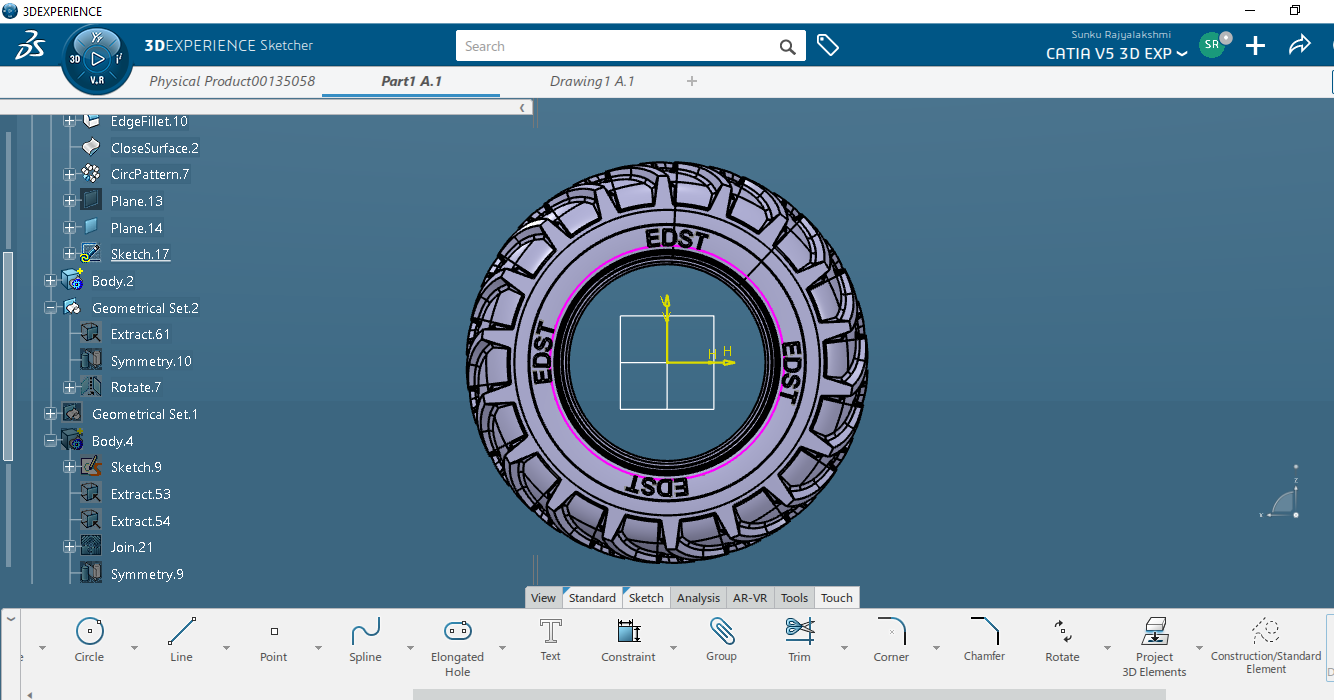 Embossing and Engraving in CATIA V5-13